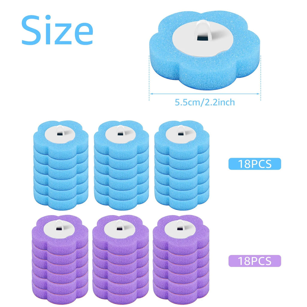 Jednorazowa szczotka do toalety + 36 wymiennych końcówek