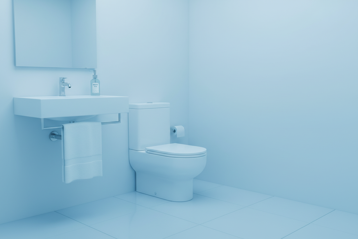 Simple blue Hygeniq hero background